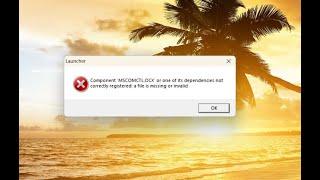 MSCOMCTL.OCX error on Counter Strike Extreme v6