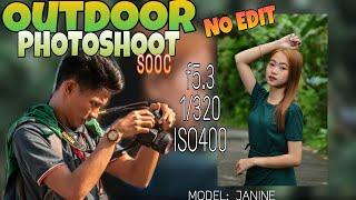 OUTDOOR PHOTOSHOOT IDEAS using my Nikon d3200+18-200mm lens | NO EDIT(SOOC) | Philip Moico Vlogs