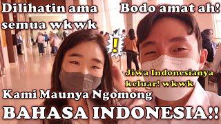 2 ORANG KOREA Coba Ngomong BAHASA INDONESIA TERUS DI JAKARTA WKWKWK(ft. @YUNANUNA   )