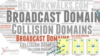 What is a Broadcast and Collision Domain?