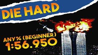 Die Hard Any% Beginner Speedrun in 1:56.950 by ShuriBear