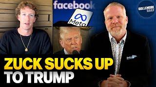 Mark Zuckerberg GIVES FACEBOOK TO TRUMP in Bizarre Cowardly Video!!!