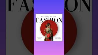 Fashion Poster Design | Canva tutorial | @shailevisuals