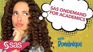 SAS Tutorial | Getting Started with SAS OnDemand for Academics