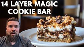 Insane 14-Layer Magic Cookie Bar!! TWICE as good as a 7-layer magic COOKIE BAR!