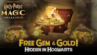 Harry Potter Magic Awakened : Hidden Free Gem & Gold Location!