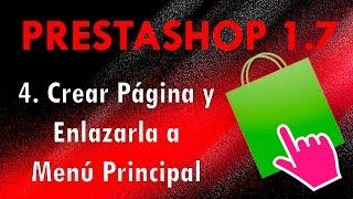 Crear Página y Enlazarla a Menú Principal - Prestashop 1.7 - @rubencar90