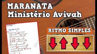 MARANATA - VIOLÃO GOSPEL - BATIDA SIMPLES