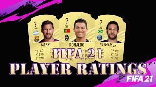 FIFA 21 OFFICIAL PLAYER RATINGS | DID EA GET THEM RIGHT THIS YEAR??  | FIFA ULTIMATE TEAM