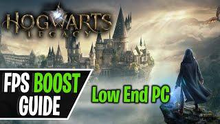 Hogwarts Legacy FPS Boost & Fix Stutter and Lag Fix , FPS Drops 2023 | Config File