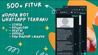 COMEBACK! BOT WHATSAPP FITUR TERLENGKAP || REVIEW BOT WA FITUR BUAT STIKER, ANONYMOUS, GAME, DLL