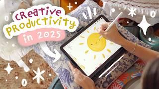 How to Make 2025 Your Most Productive Year as a Creative