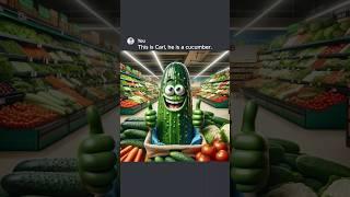 The Tale of Carl The Cucumber  #ai #aiart #chatgpt
