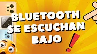 Por qué mis audifonos Bluetooth se escuchan bajo XIAOMI Redmi Note 12 12S 13 13T Pro 12C