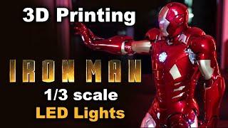 Making a 1/3 scale Iron Man Mark VII - 3d printing model by DiD3D