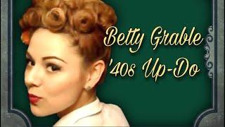 Vintage Waves from the Golden Age "Betty Grable 40s Up-Do"