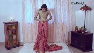 Wrap in 1 Minute Saree by www.isadoralife.com