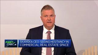 Skanska CEO: It's been a weak quarter for residential developments