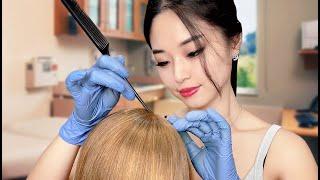 [ASMR] Doctor Scalp Exam and Treatment