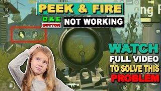 PEEK & FIRE BUTTON NOT WORKING IN PUBG MOBILE EMULATOR | HOW TO SOLVE THIS PROBLEM? WATCH THIS VIDEO