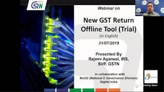 GST ANX 1 and ANX 2 Offline Tool of New Return Trial (English)