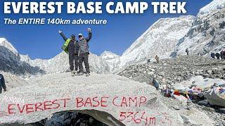 Everest Base Camp Trek | 10 days | 140km hike | start to finish.