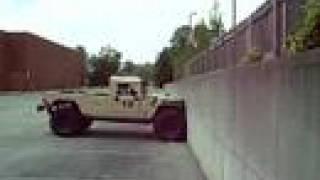 Humvee Climbing Vertical Wall 1