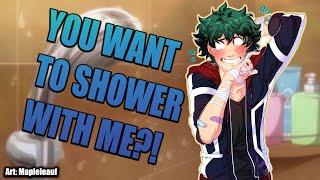 [M4A] Deku Showers With You | [Deku x Listener] [ASMR Roleplay] [Massage] [SFX Heavy]