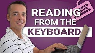 Reading input from the KEYBOARD in Python