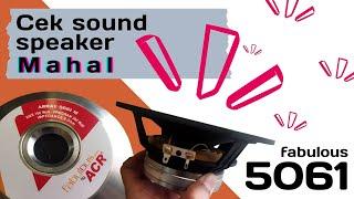 ACR FABULOUS 5061, Cek sound speaker 6" || #5061 Mahal bosss.!! @sinarbajaelectric-loudspea8785
