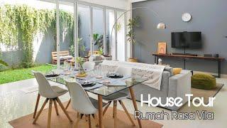 HOUSE TOUR Rumah terang | Rumah Modern Berkonsep Open Space 10X20m | KEREN BANGET