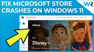 FIX: Microsoft Store keeps crashing on Windows 11