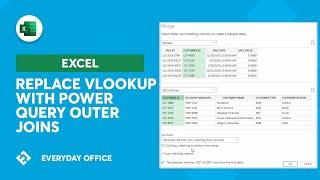 Use Power Query as a VLOOKUP Replacement | Everyday Office