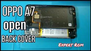 How To Open Back Cover Oppo A7