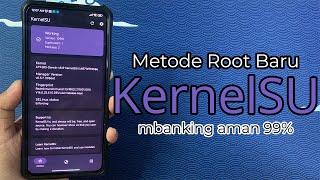 MBANKING 99% AMAN! - Tutorial Memasang KernelSU - Metode Baru Root Selain Magisk - KERNEL SU