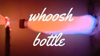 whoosh bottle experiment in slow motion - combustion reaction