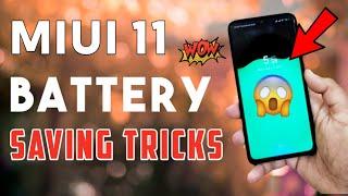 MIUI 11 Battery Backup Increase Secret Settings | MIUI 11 Battery Saving Tips | MIUI 11 Hidden Tips