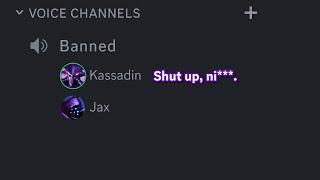 Banned Champions arguing in Discord