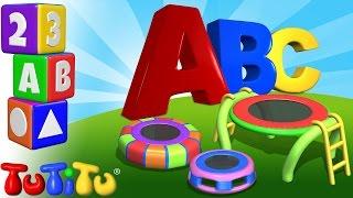 ️️Fun Toddler ABC Learning with TuTiTu Trampoline toy  TuTiTu Preschool and songs