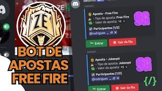 Bot de apostas FREE FIRE - Discord