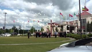 Deputy Jonathan Casey Lyle SO107 balloon release