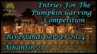 Vintage Story Riverlands Server E21 The Superb Entries For The Pumpkin Carving Competition