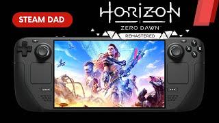 Horizon Zero Dawn Remastered | Steam Deck OLED | SteamOS 3.6.19