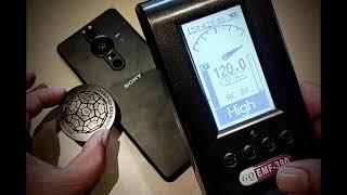 #Shungite vs Android on Multimeter EF Test