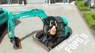 Kobelco SK75SR-7 Walkaround