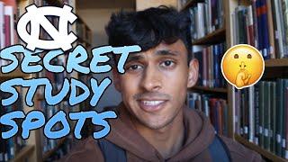 Exposing 9 HIDDEN Study Spots For Exam Season at UNC Chapel Hill!