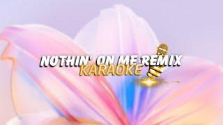 KARAOKE / Nothin' On Me - Leah Marie Perez (Duzme Remix)  / Official Video