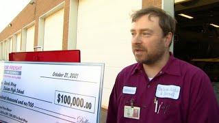 Salem High School teacher wins $100,000 prize for teaching excellence
