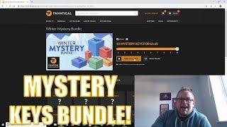 Unboxing the Winter Mystery Fanatical.com Steam Key bundle