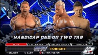 WWE - Handicap One On Two Tag Match